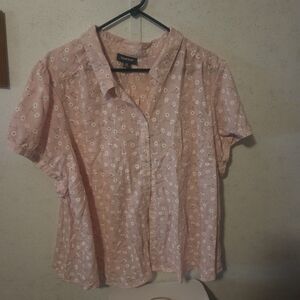 Modcloth floral button down 4x